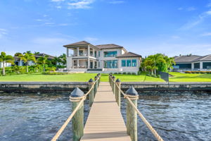 Boat Dock - Rear Elevation