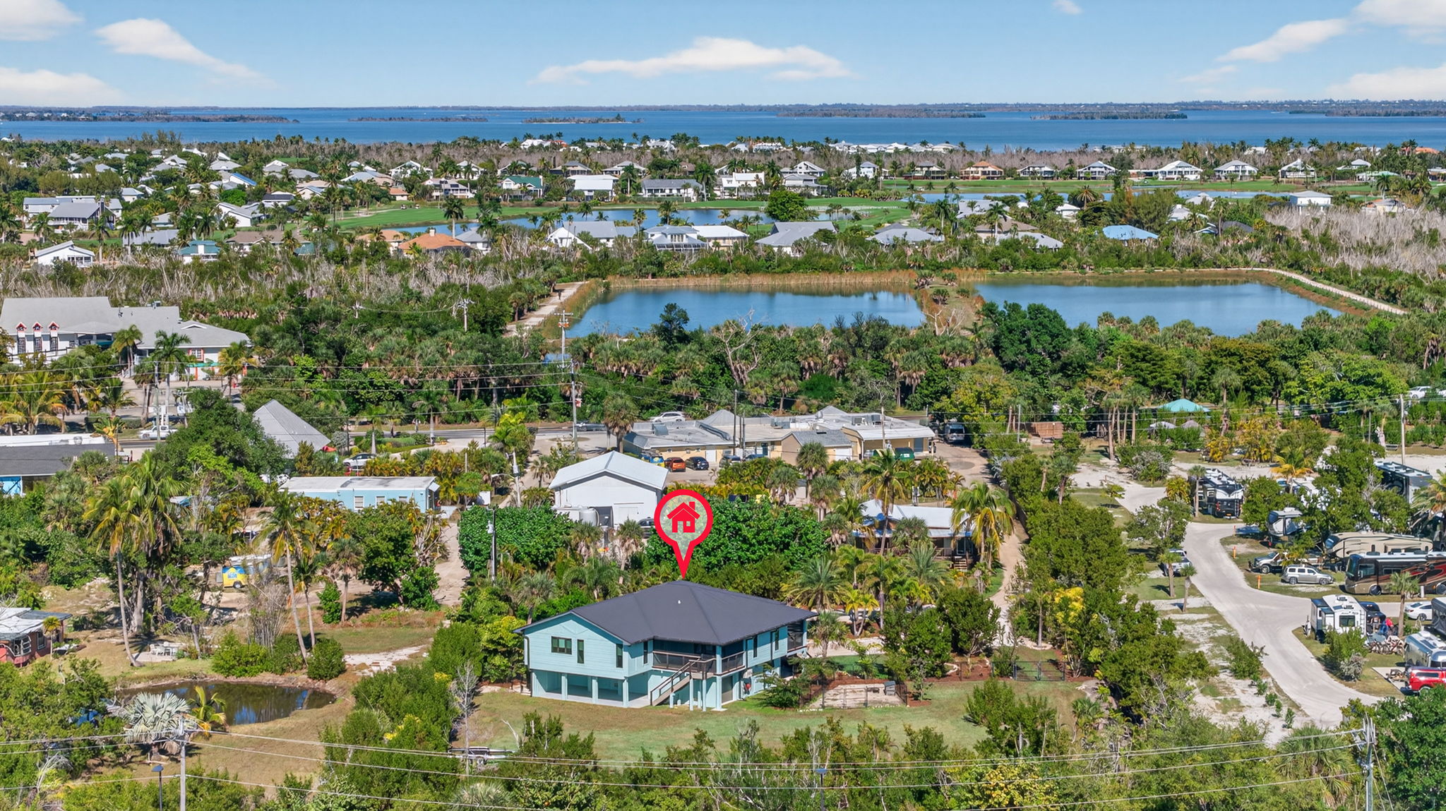 Aerial Rear Exterior 4 - marker