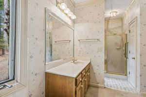 1 of 2 Primary Bathrooms. Main Floor Primary Bathroom