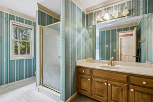 1 of 2 Primary Bathrooms. Upstairs Primary Bathroom