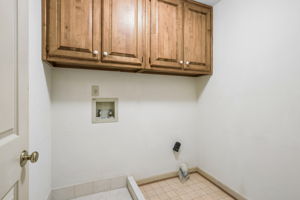 Upstairs Laundry Room