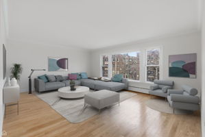 Living Room - virtually staged