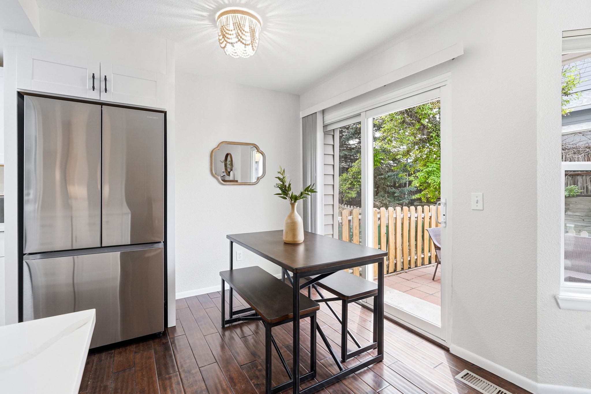 Direct access to patio