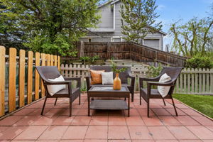 LOW maintenance patio