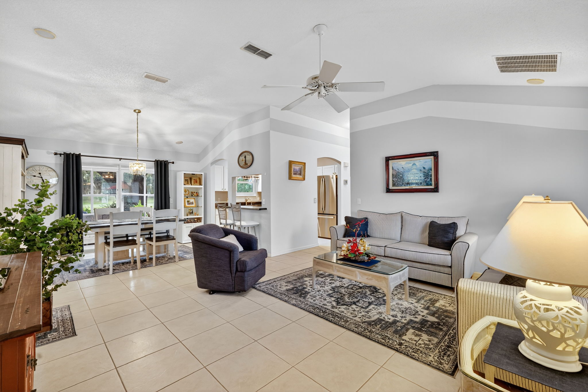 Living and Dining Rooms