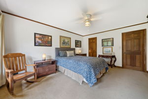 Spacious Third Bedroom overlooks front yard