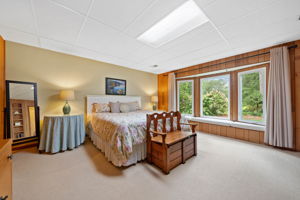 Spacious Fourth Bedroom in Terrace Level with direct access to full bath