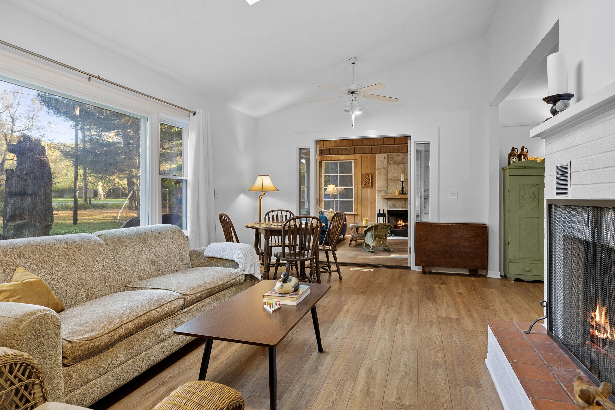 New worry free vinyl flooring