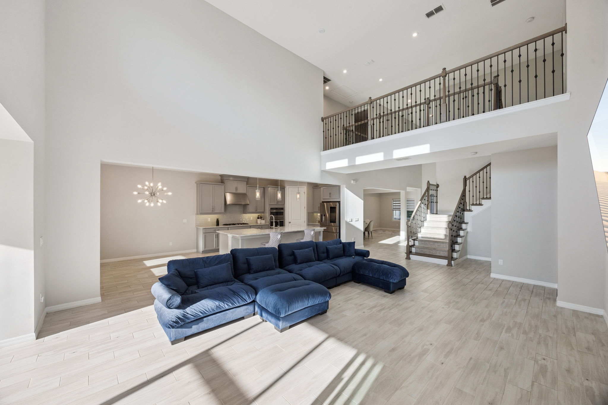 Open Floorplan with an abundance of natural light