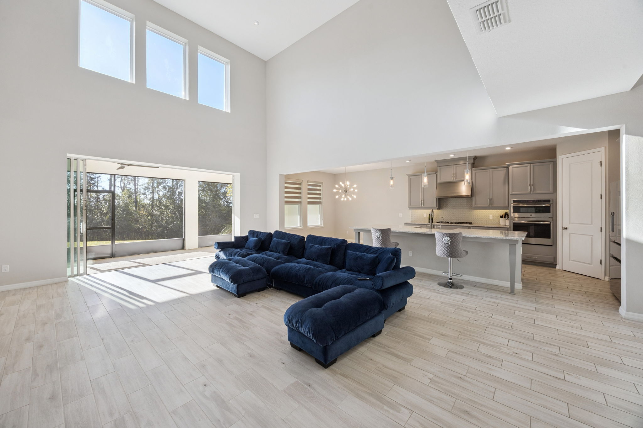 Open Floorplan with an abundance of natural light