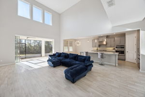 Open Floorplan with an abundance of natural light