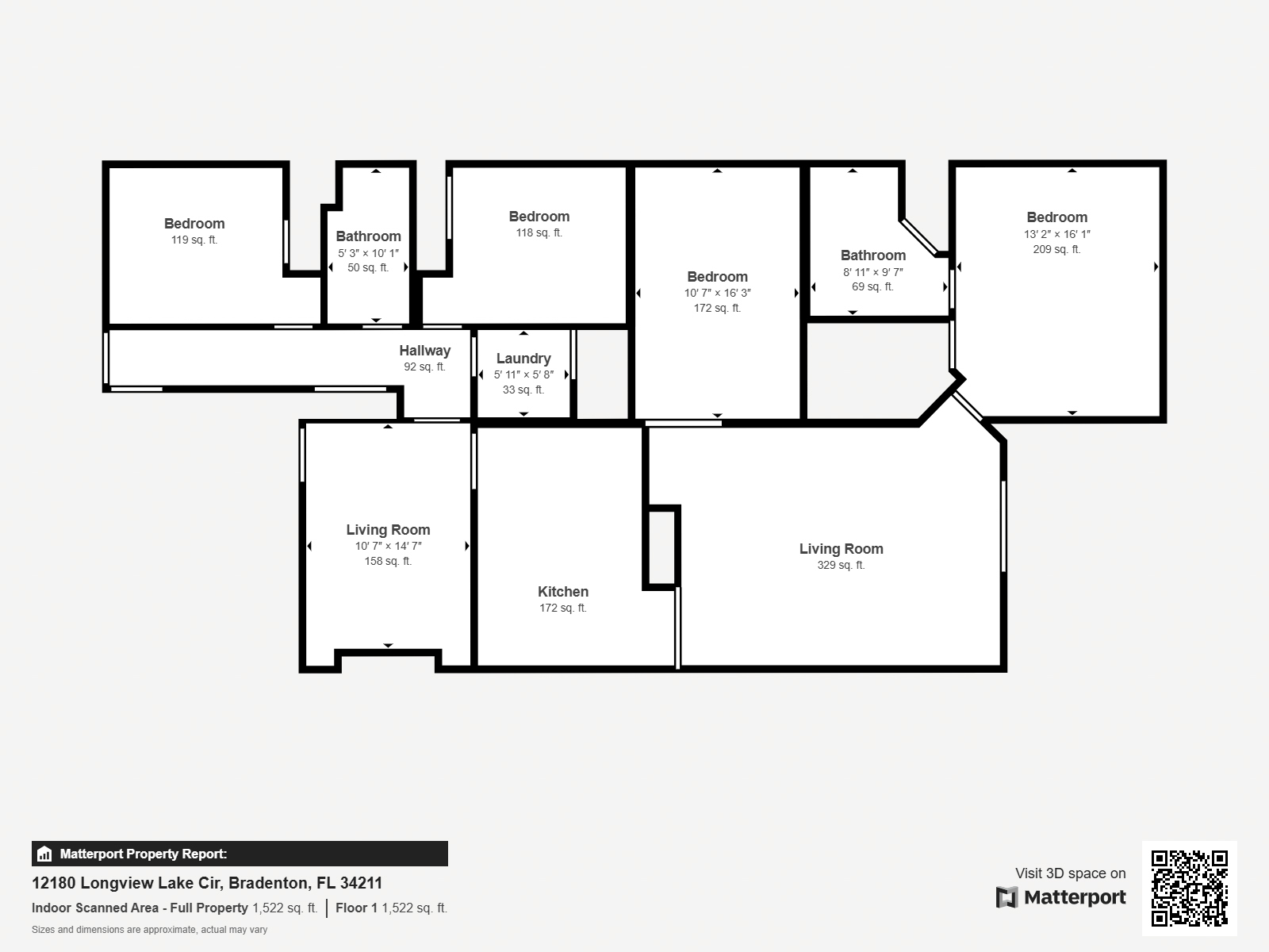 Measurements - 12180 Longview Lake Cir