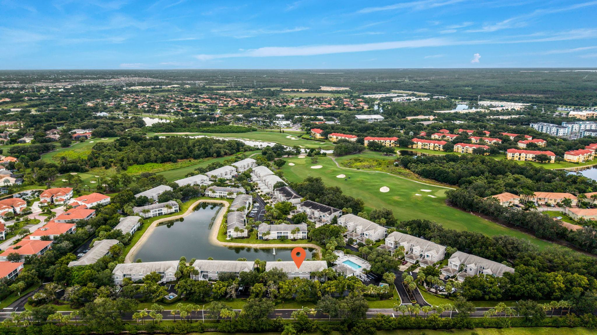 Country Club Setting
