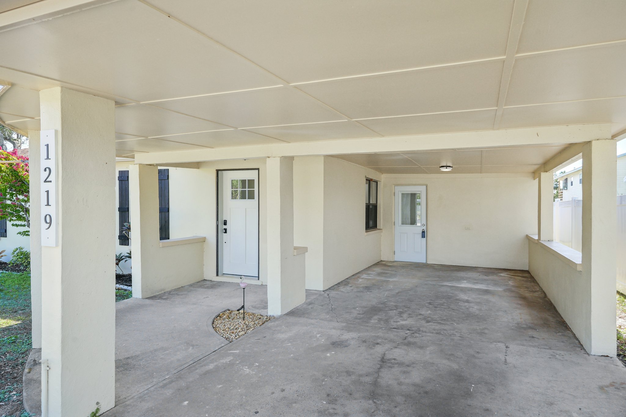 huge carport