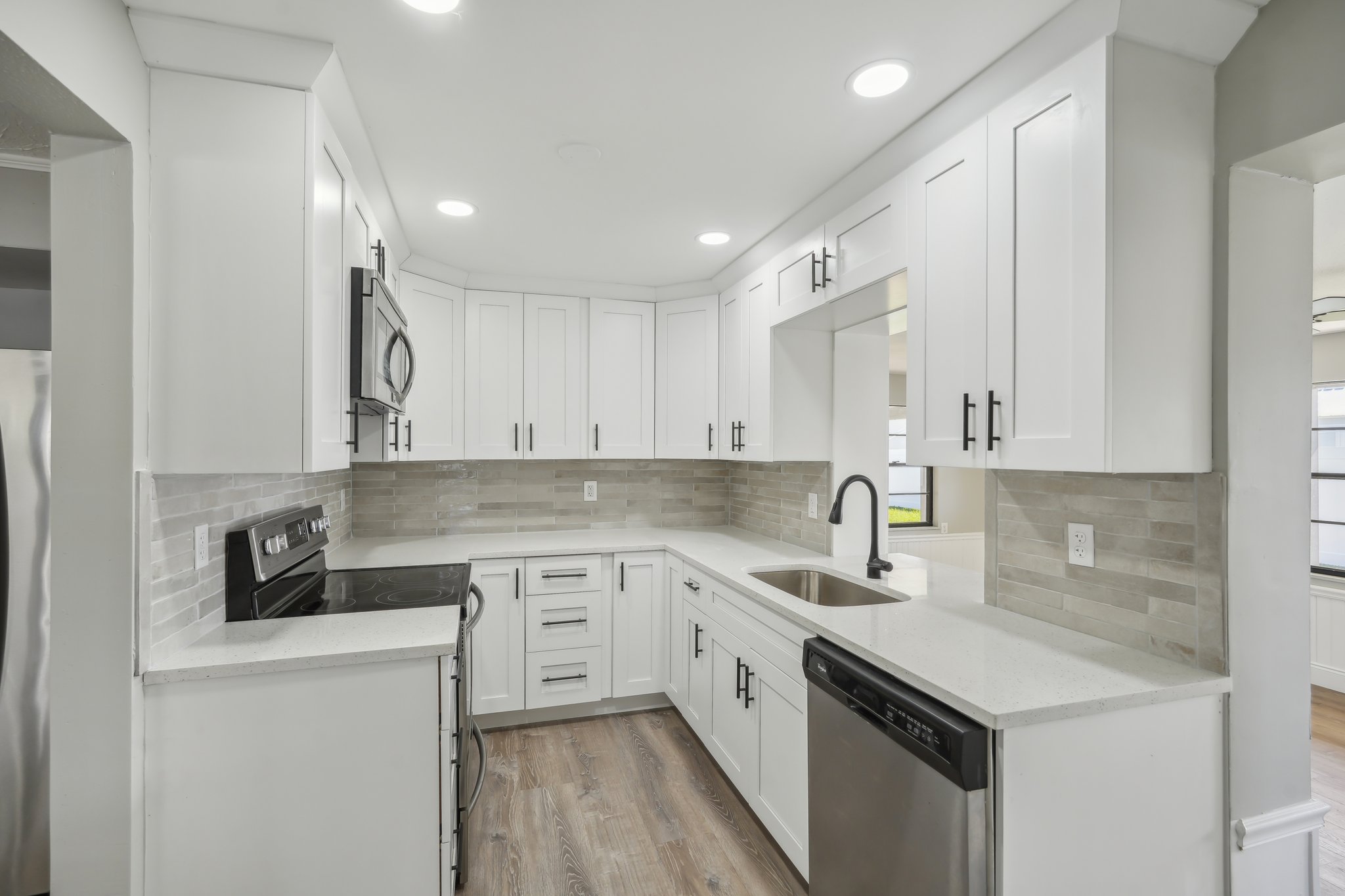 all new cabinetry