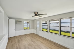 family room looks toward back yard