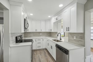 all new cabinetry