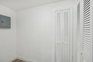 laundry room with pantry