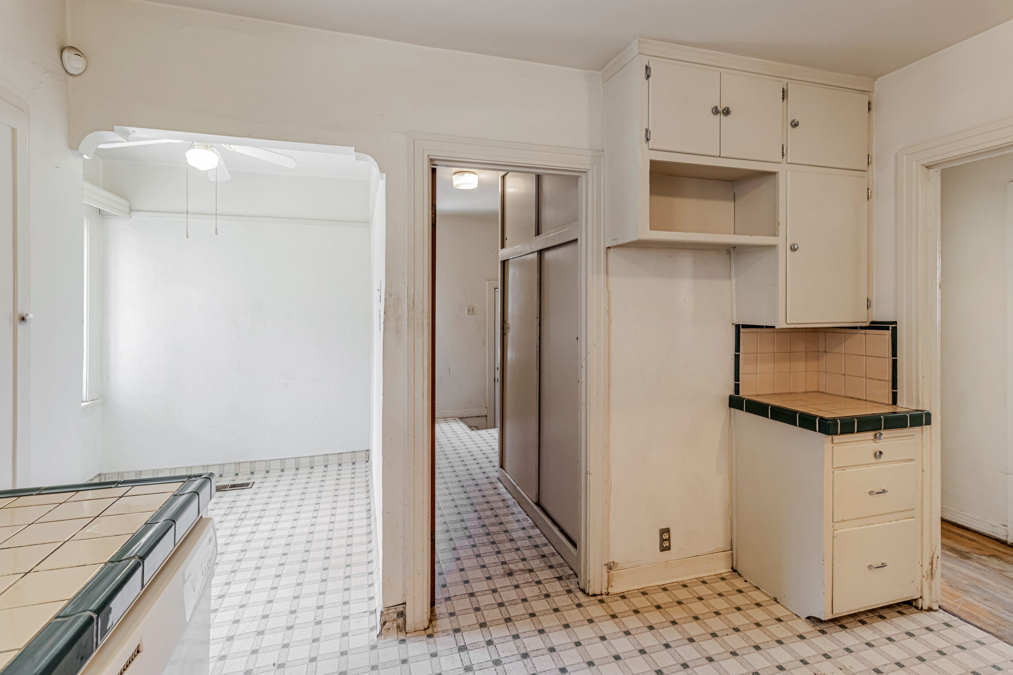 Open Kitchen Area with Lots of Extra Storage Space!
