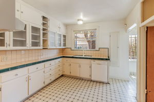 Abundant Counter Space & Display-Style Cabinetry!
