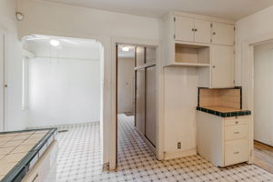 Open Kitchen Area with Lots of Extra Storage Space!