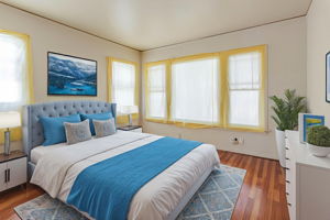 Airy, Light-Filled Bedrooms!