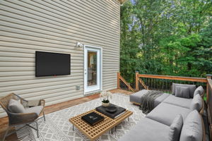 Rear Deck - Virtually Staged