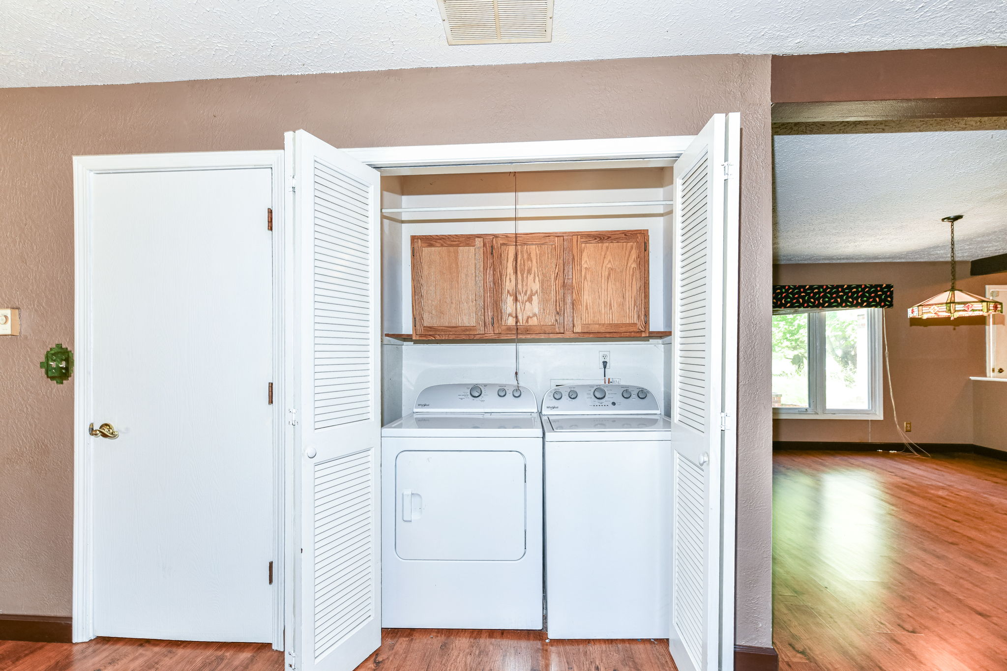 Laundry closet