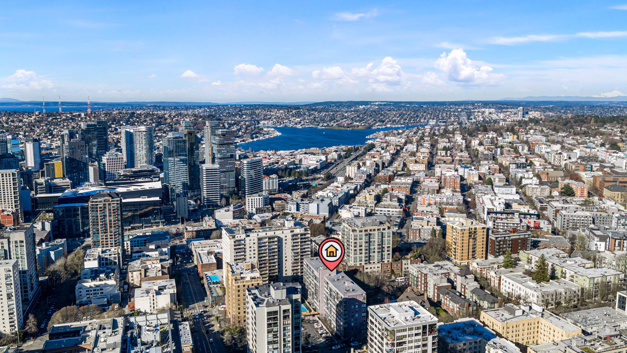 An easy launch point. Centered between downtown, South Lake Union, and Capitol Hill.