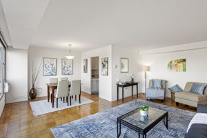 A simple, functional layout that gives you a real dining area and a living room that can actually stretch out.