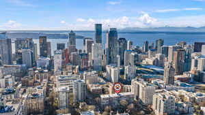 Sutton Place in context. Centered between downtown, South Lake Union, and Capitol Hill.