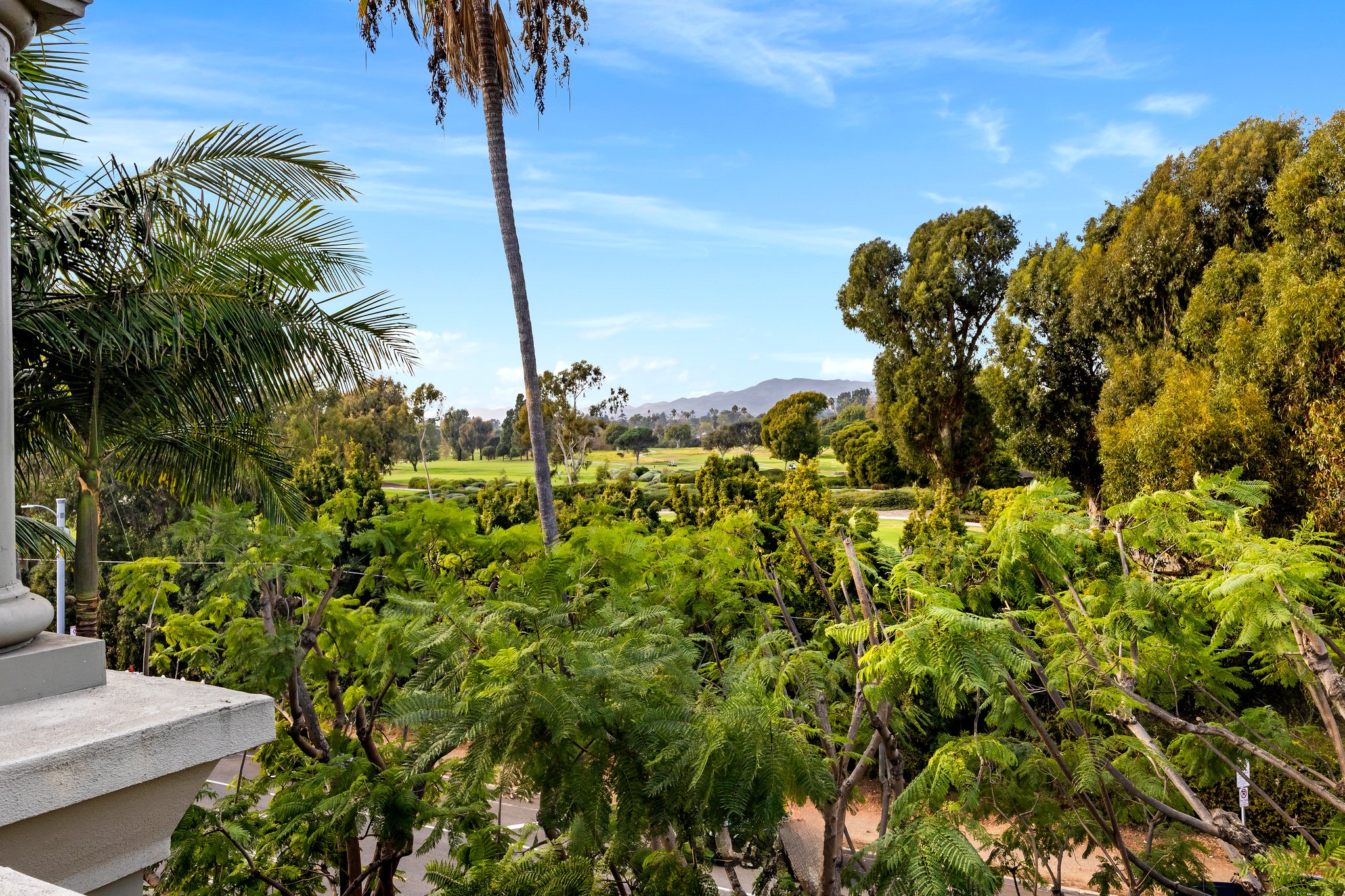 Golf course view