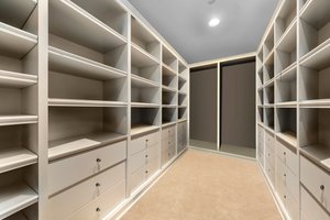 Primary Bedroom Closet- hers