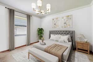 Reality Staged Bedroom 3 - Design services included.
