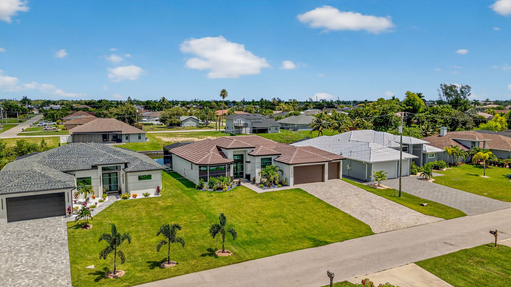 Aerial Front Exterior 2