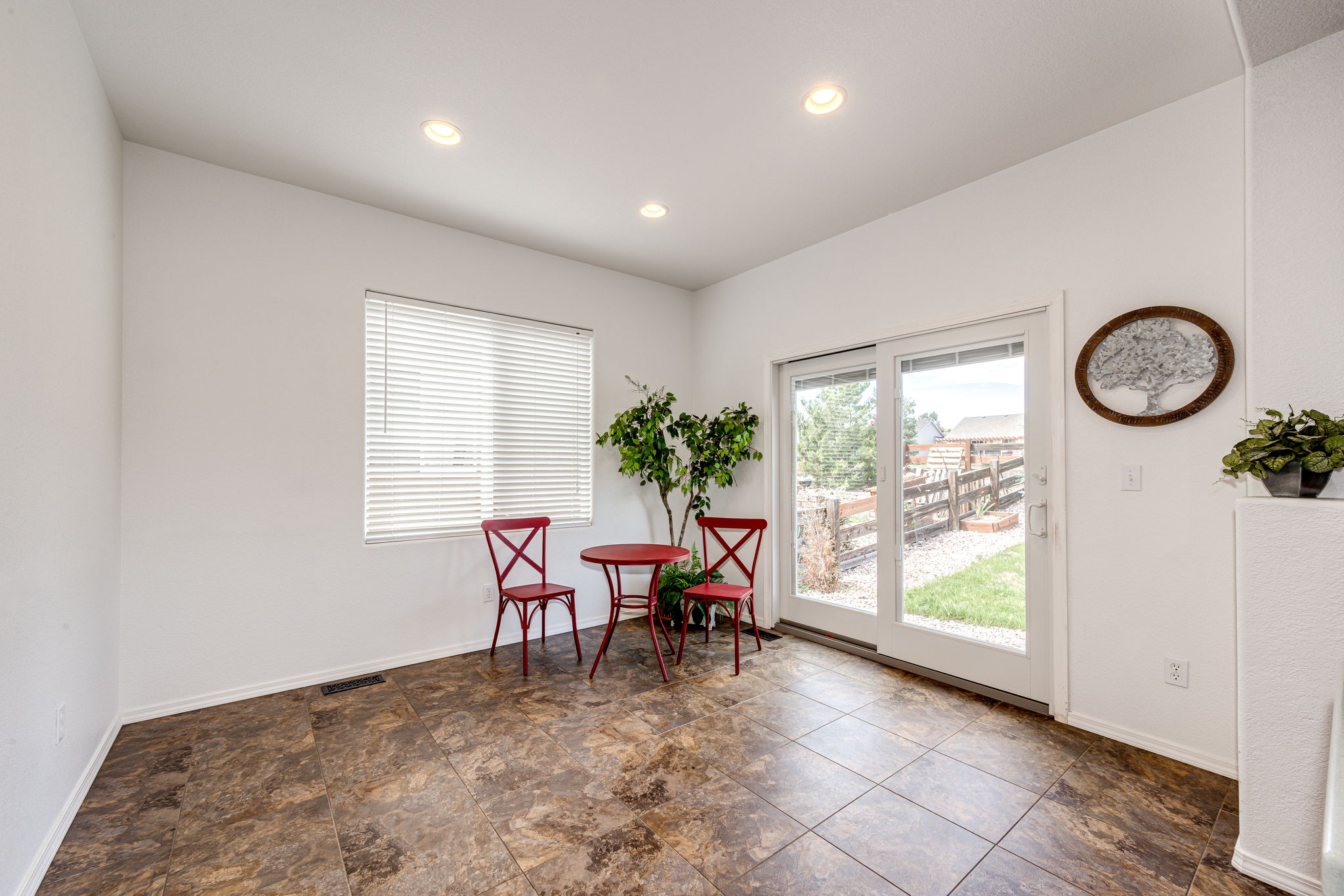 Large Dining Area could Flex for Other Uses