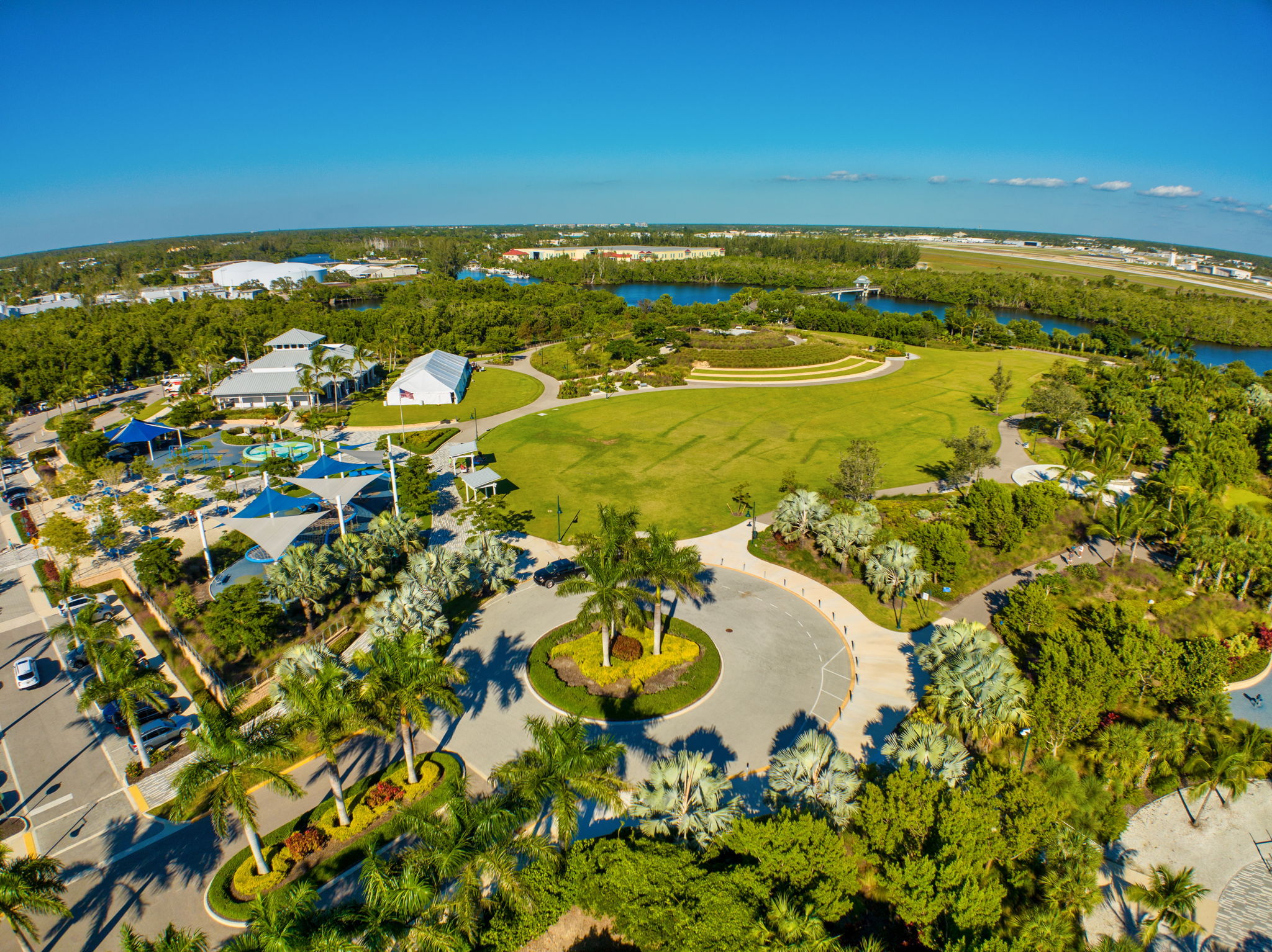 Aerial - Baker Park to Gordon River Greenway