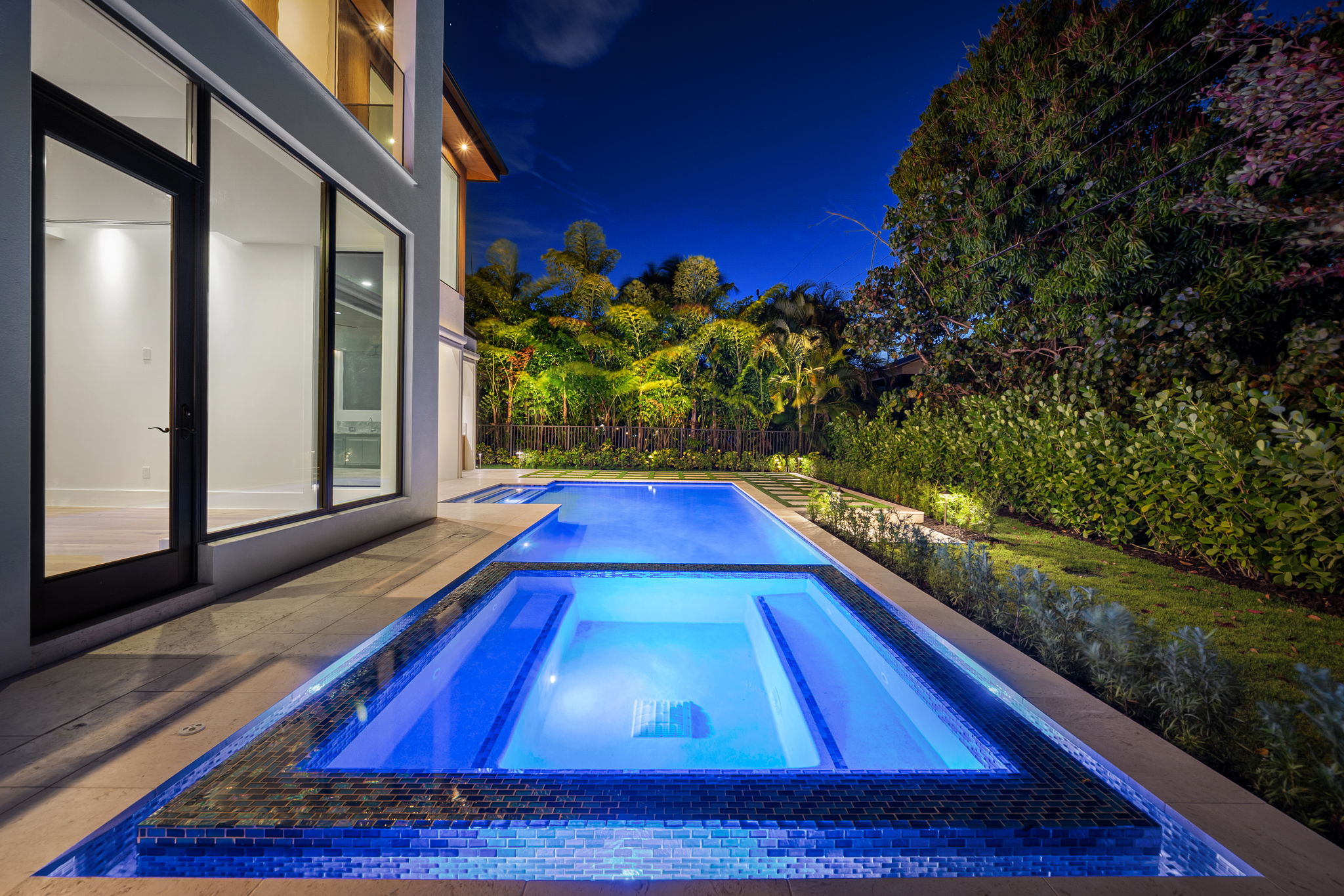 Pool at Night