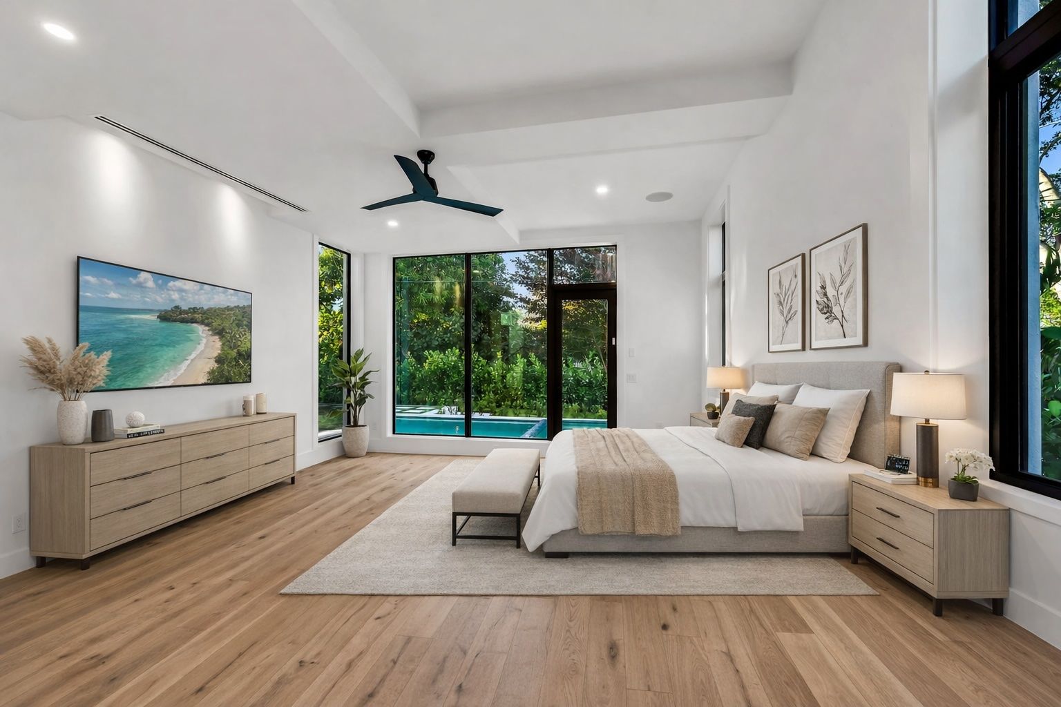 Primary Bedroom - Virtually Staged