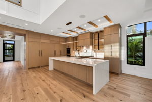 View 1 - Statement kitchen island designed as the centerpiece for gathering and entertaining.