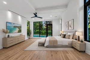 Primary Bedroom - Virtually Staged