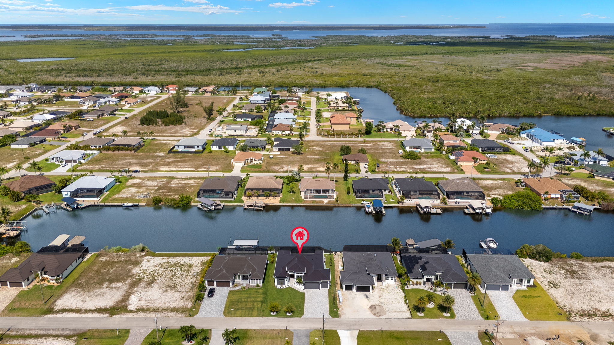 Aerial Front Exterior 3 - marker