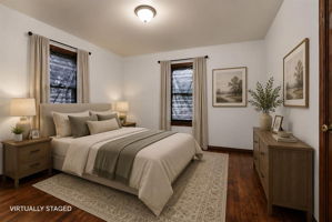 Virtually Staged 2nd Bedroom