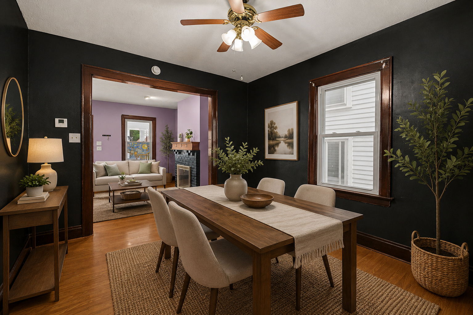 Virtually staged to show possibilities