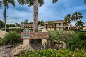 Villas de Golf Sign