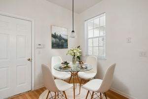 Virtually Staged Breakfast Nook