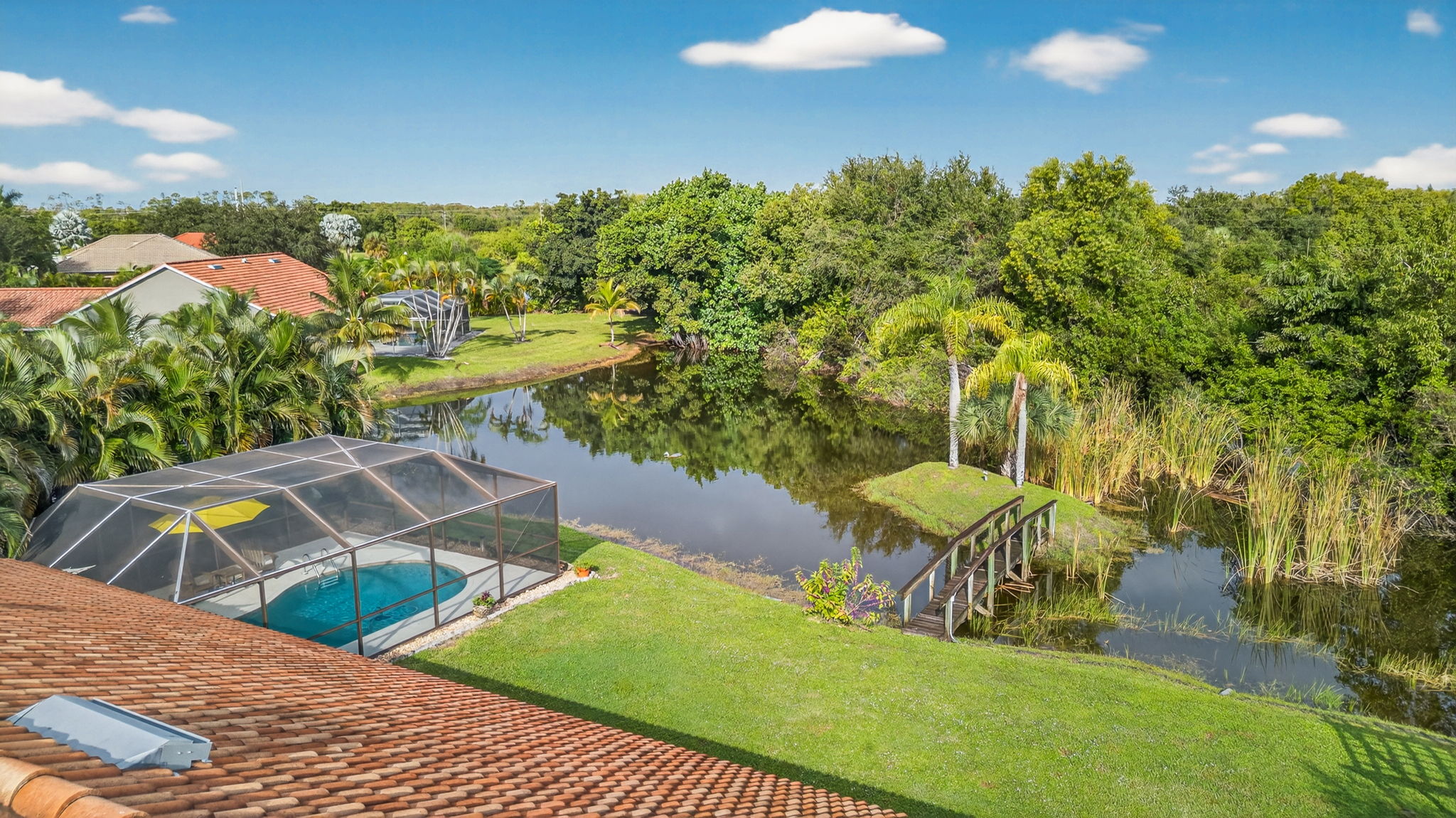 Aerial Rear Exterior