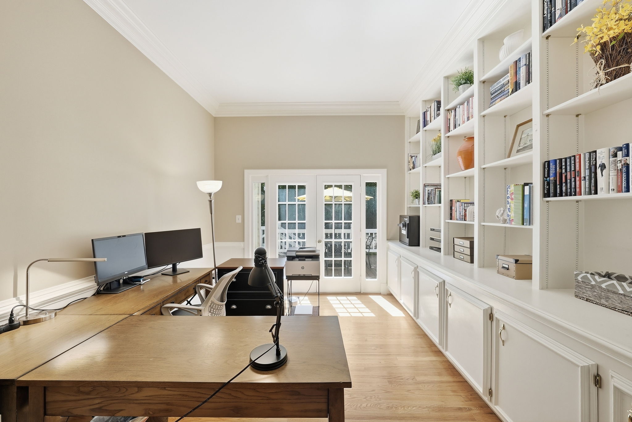 LIBRARY/OFFICE BETWEEN GREAT ROOM AND PRIMARY BEDROOM