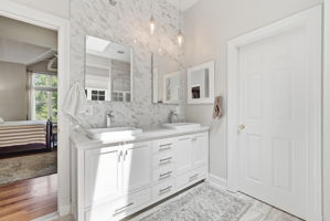 REMODELED PRIMARY BATHROOM