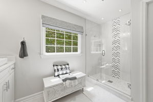 SECOND PRMARY BATHROOM COMPLETELY RENOVATED